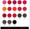 Покрасьте положительные микро- чернила пигмента для губ/брови/карандаша для глаз 19 цветов опционных