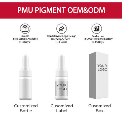 Не токсический органический постоянный макияж пигментирует водоустойчивое